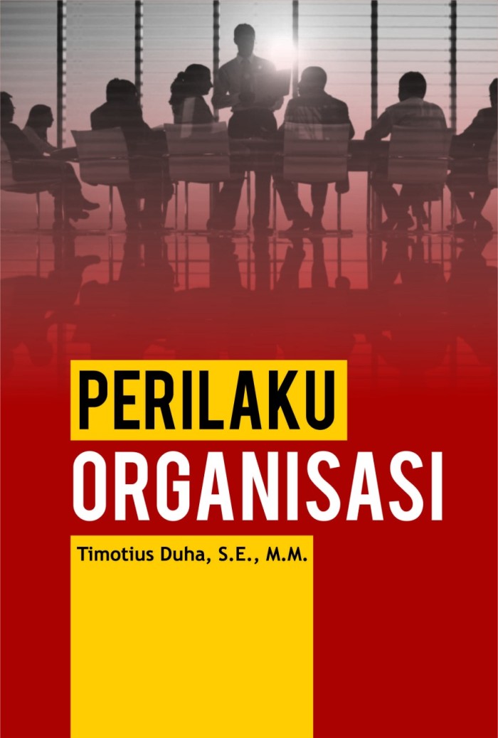 Perilaku Organisasi - Deepublish - Timotius duha,